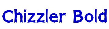 Chizzler Bold fuente